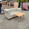 Ghế sofa da có tay