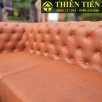 Ghế sofa da có tay (nâu)