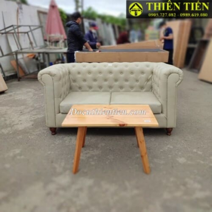 Ghế sofa da có tay